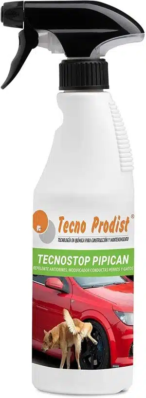 TECNO STOP PIPICAN de Tecno Prodist - Repelente antiorines. Evita la micción de Perros y Gatos en fachadas y aceras.