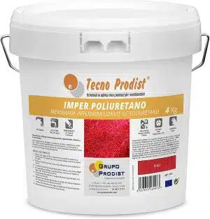 Membrana impermeabilizante poliuretano Pintura poliuretano impermeabilizante IMPER POLIURETANO - Tecno Prodist - Membrana de Poliuretano Impermeabilizante para Terrazas, elástica, durabilidad, resistente